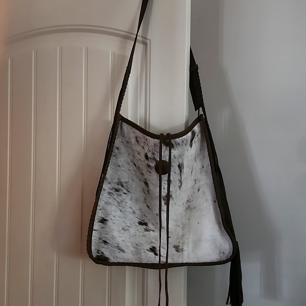American Darling  leather cowhide bag